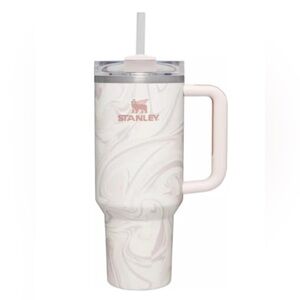 ✨ Stanley Rose Quartz Swirl Flowstate Tumbler - Limited Edition - 40oz - 🎀